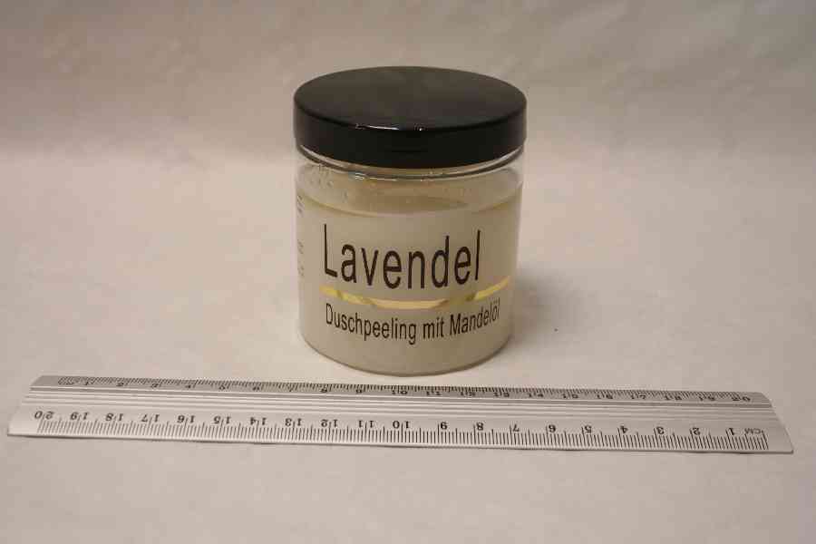 Lavendel Duschpeeling mit Mandelöl