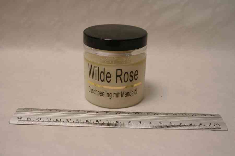 Wilde Rose Duschpeeling mit Mandelöl